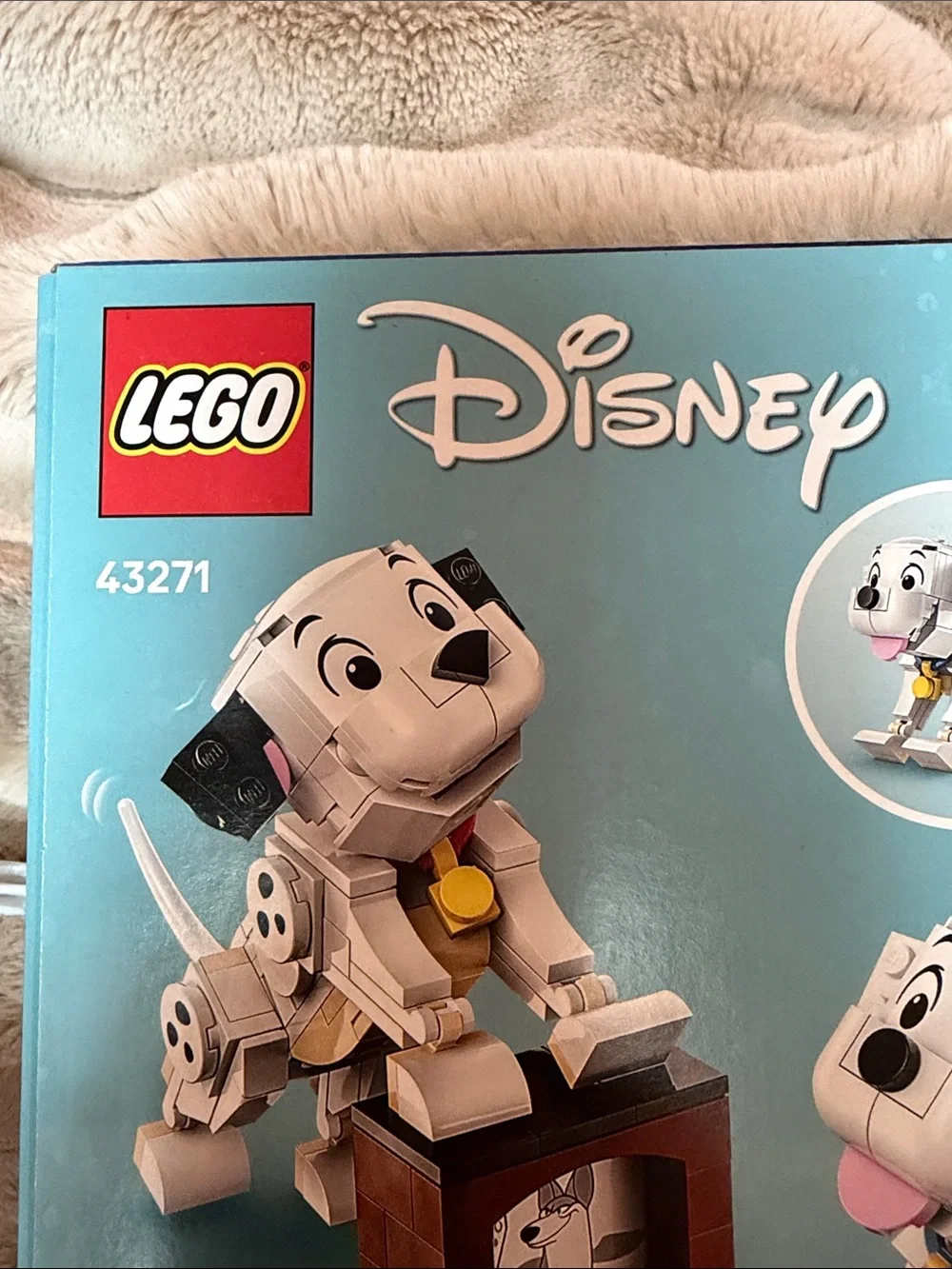 LEGO Disney 101 Dalmatians Lucky & Penny Puppies Building Toy - White